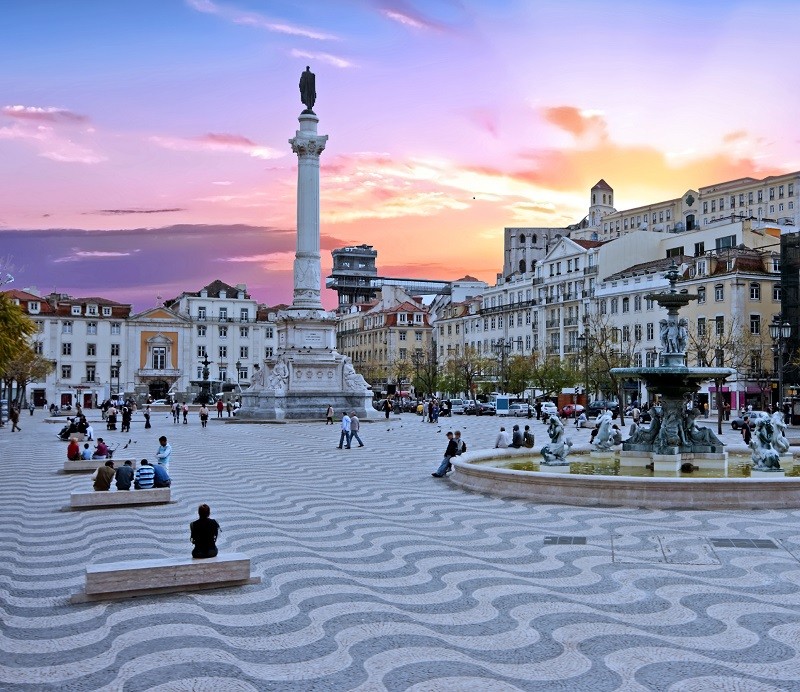 Rossio Square, Lisbon